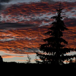 Sonnenuntergang mit Wolken 3