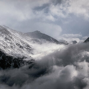 Clouds and Mountains