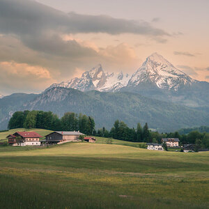 Watzmann after Sunset