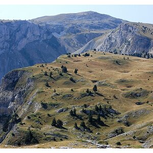 Blick zum Fuss des Grand Veymont