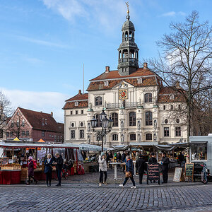 Wochenmarkt in Lüneburg