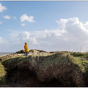 Best of 2023 IV: Sylt – Morsum Kliff im Oktober bei Sturm © 2023 Sabine Lommatzsch