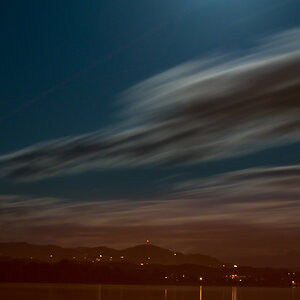 Moonlight September am Greifensee