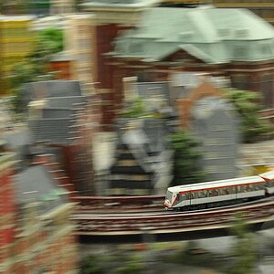 Mitzieher im Miniaturwunderland Hamburg