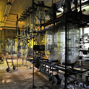 ehemaliges Schullabor der Berliner Kodakwerke.