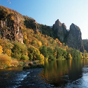 Rheingrafenstein im Herbst HF