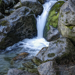 Wildbach bei Ossana, Trentino