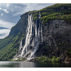 Sieben Schwestern, Geirangerfjord, Norwegen
