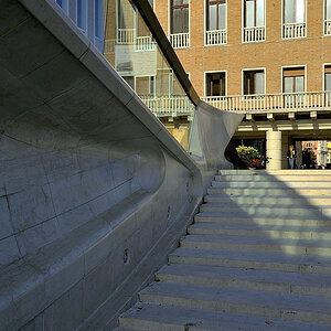 Calatrava Treppenaufgang Detail 2