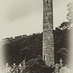 glendalough round tower