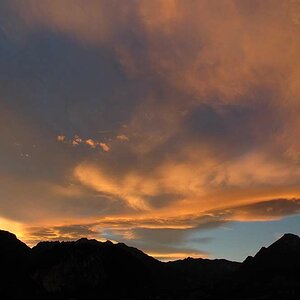 Wolken am Gardasee