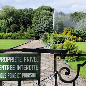 Privatgehölz (Chateau du Lac/Brüssel)
