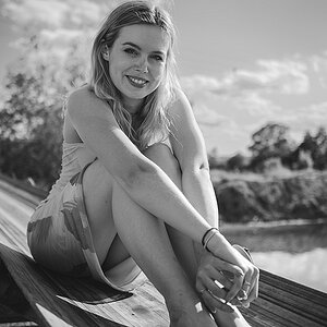 at the lake