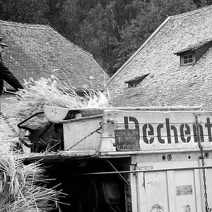 Herbstzeit - Dreschzeit