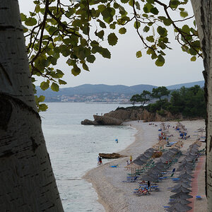 Blick zum Strand