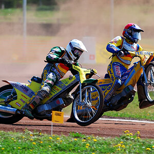 Action auf der Kurzbahn (Speedway)
