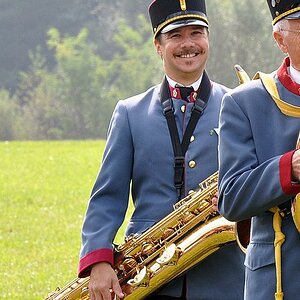 Franz Peter und sein grosses Instrument