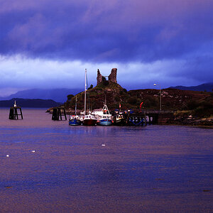 Isle of Skye, blaue Stunde