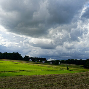 dunkle Wolken - doch kein Regen
