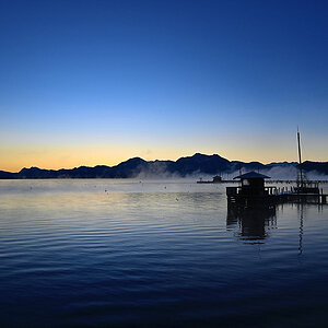 Chiemsee am Morgen