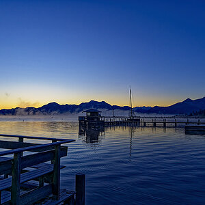 Morgenstille am Chiemsee