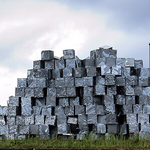 Metallblöcke