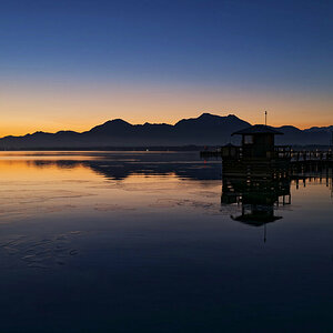 Januar am Chiemsee