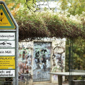 Geschützter Spielplatz