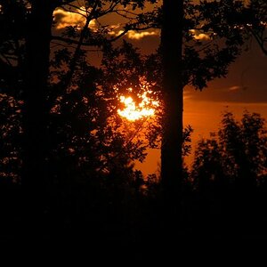 Abendstimmung in Schwedens Pampa