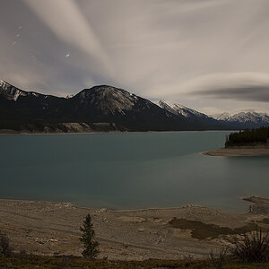 Lichtmalen Lake Abraham 2