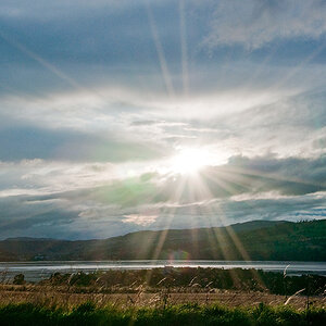 Gegenlicht in Schottland