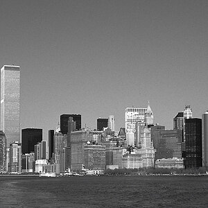 Blick auf Manhattan, Mitte der 80er