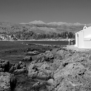 Kapelle mit Lefka Ori