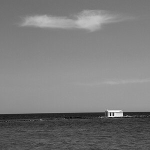 Kapelle im Meer