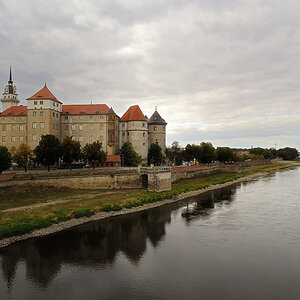 Torgau Schloss Hartenfels an der Elbe