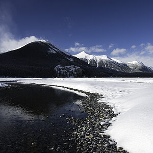 North Saskatchewan River, Rampart Flats/Rampart Ponds, Banff NP
