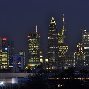Blaue Stunde in FFM
