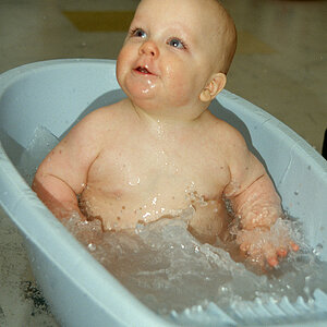 Heiko badet 1