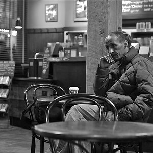Starbucks, USA (Seattle, Dec. 2009, 10 days before christmas)