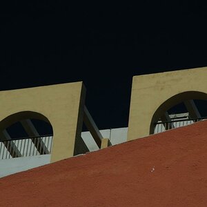 Hotelfassade auf Malta