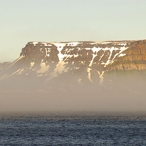 Die Tafelberge des Franz Josef Land Archipels