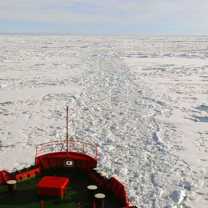 Die Yamal am 88. nördlichen Breitengrad