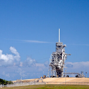 Launchpad 39B 
Von hier aus 8 Minuten bis in den Weltraum