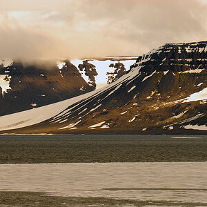 Insel im zentralen Franz Josef Land