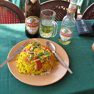 Curry and rice