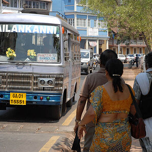 Bus Panjim to Bambolim (Goa)