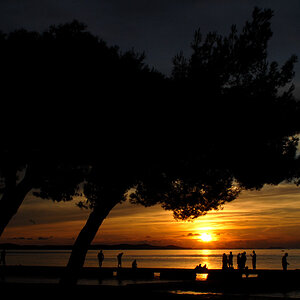 Sonnenuntergang Kroatien