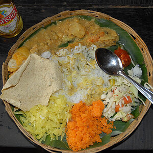 Good food on a Spice farm (Goa)