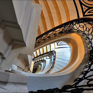 "Wendeltreppe" Baumwollbörse Bremen 01 / 2010