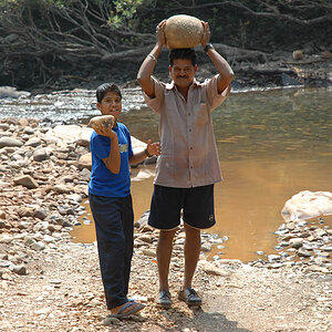 Father and son